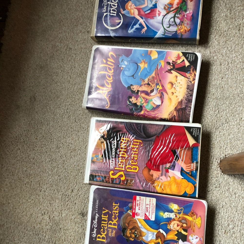 Disney VHS tapes